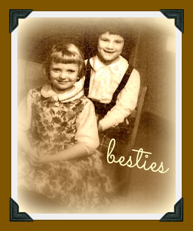 Wendy & Giny... 1st grade circa 1963