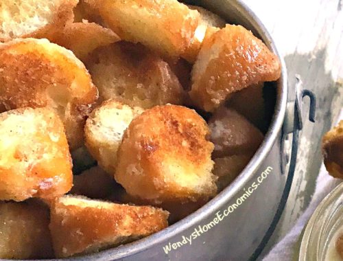 Krispy Kreme Cinnamon Butter Kroutons