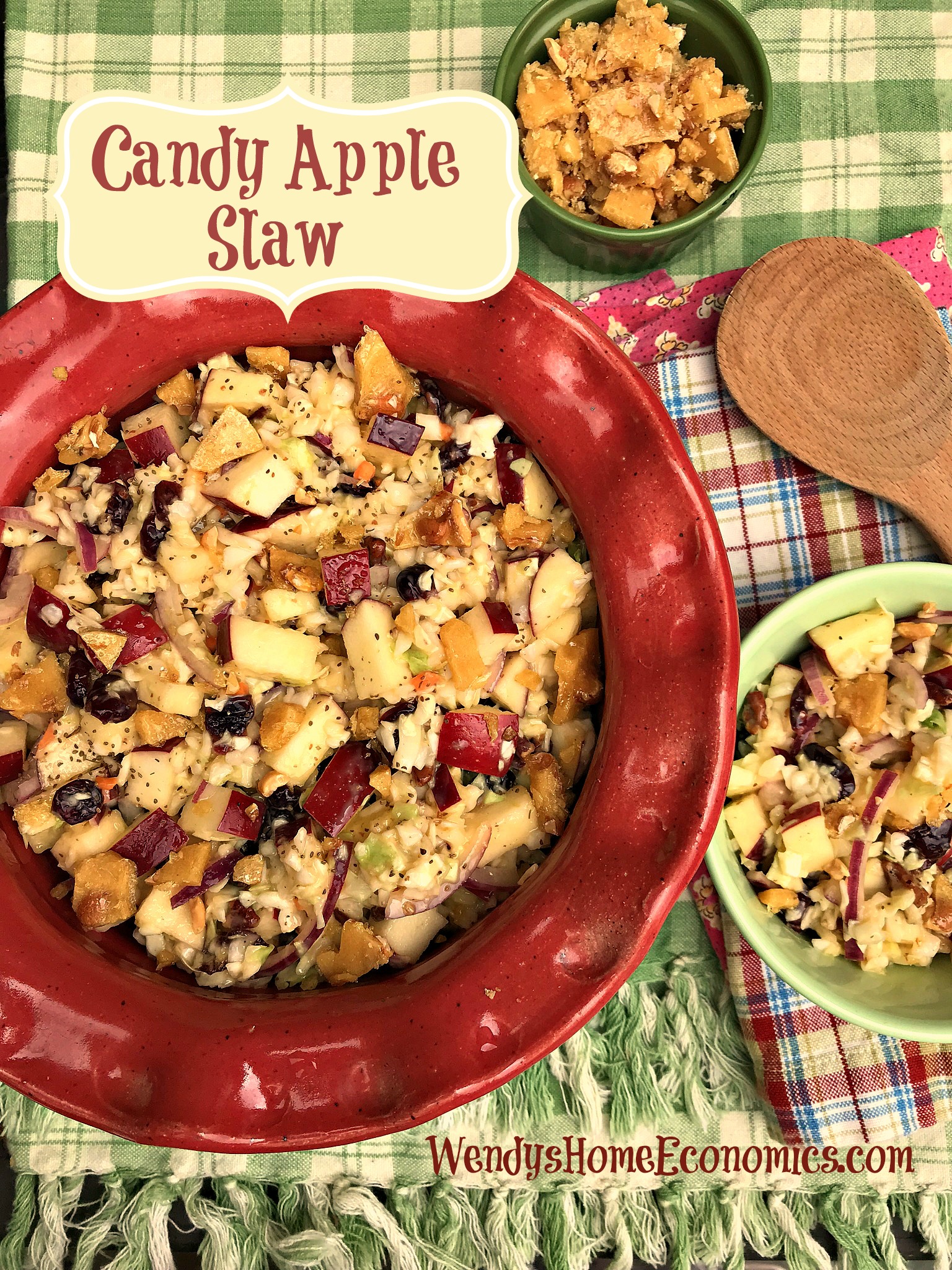 image of candy apple slaw