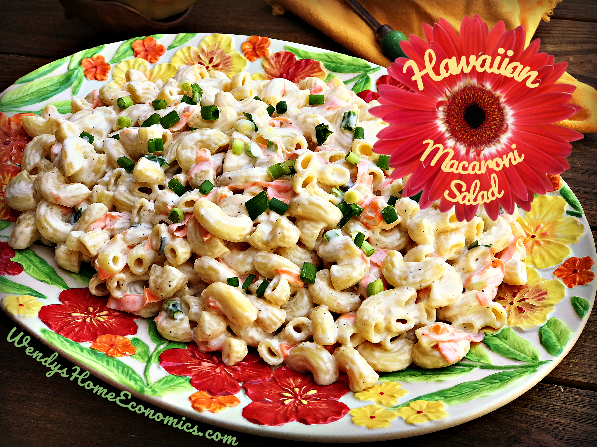 real hawaiian macaroni salad recipe