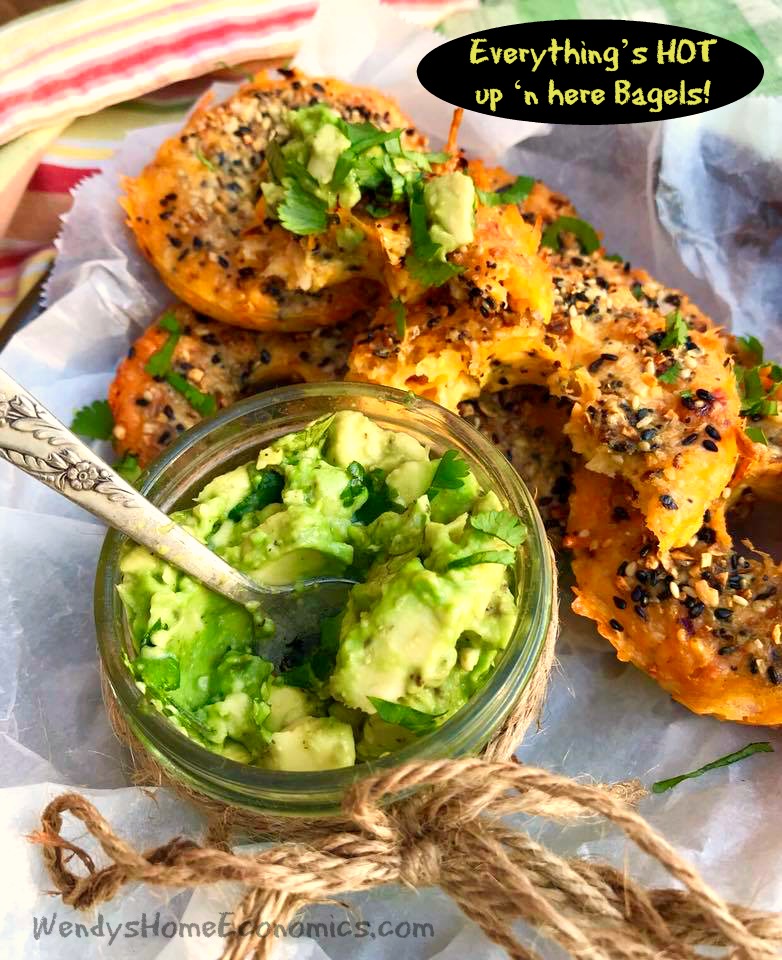 Everything’s HOT up ‘n here Bagels! Gluten & Carb FREE