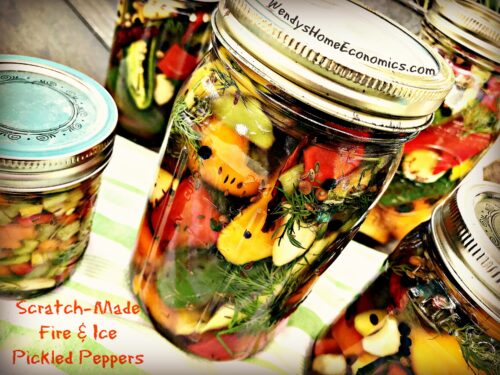 Scratch-Made Fire & Ice Pickled Peppers