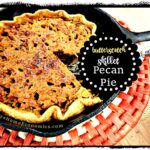 Butterscotch Pecan Skillet Pecan Pie