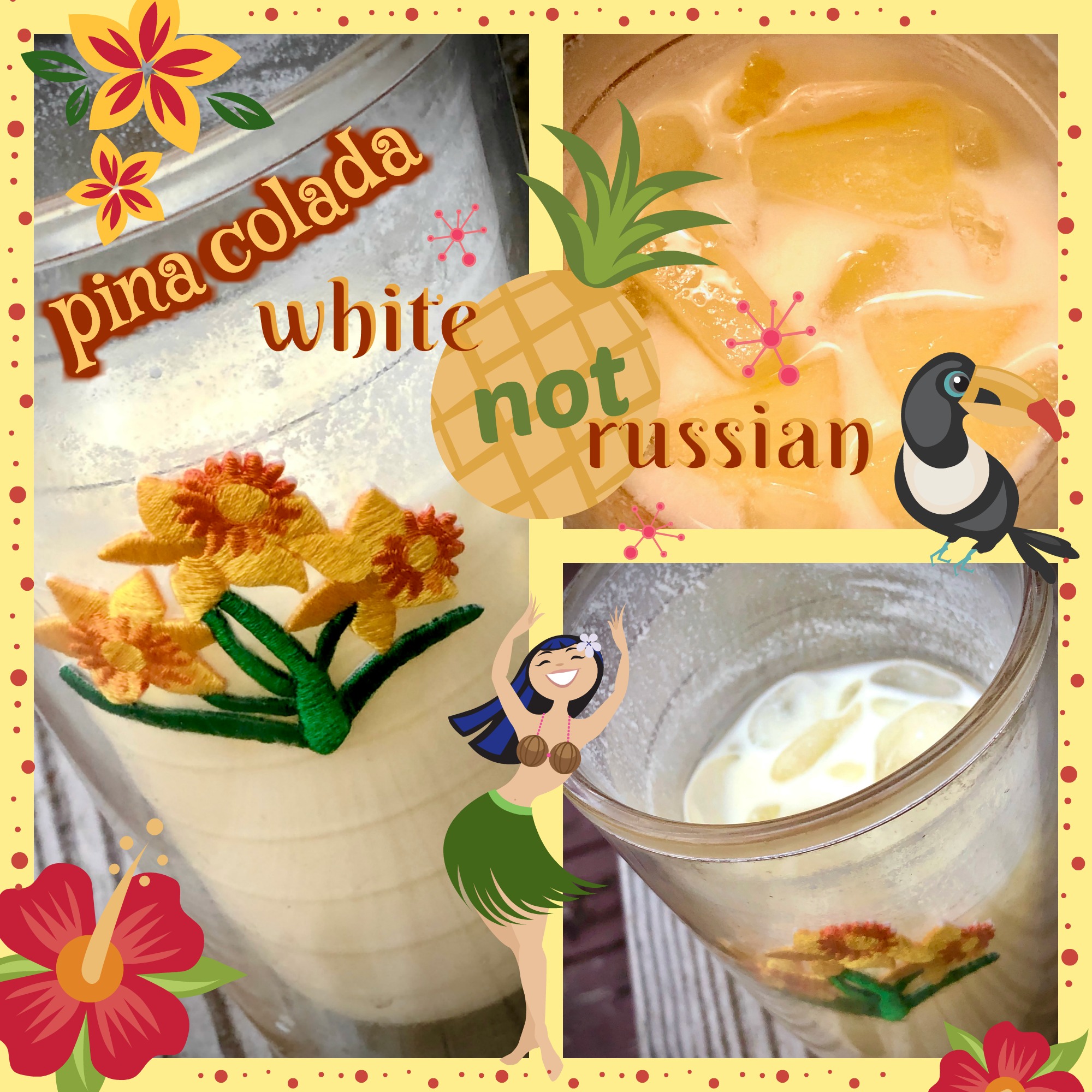 pina colada white not russian