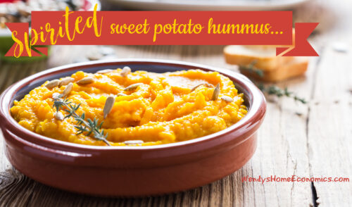 Spirited Sweet Potato Hummus