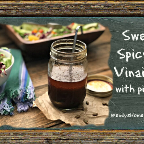 Sweet ’n’ Spicy Chili Vinaigrette with pickle juice Wendy's HOME