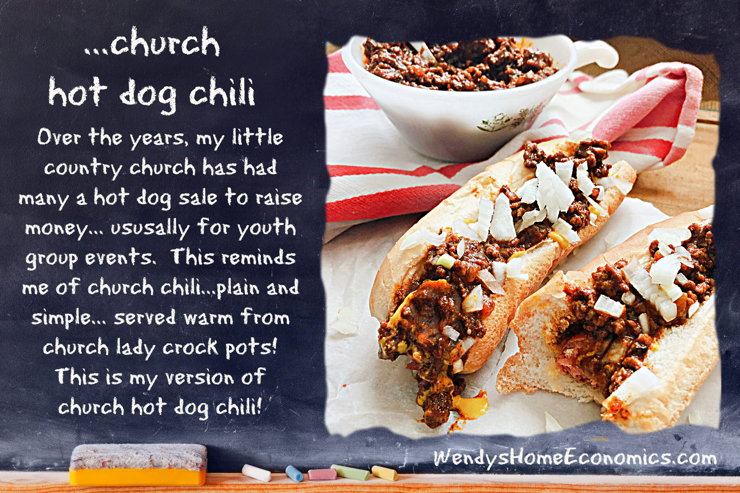 Church Hot Dog Chili