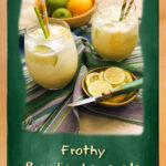 image of frothy Brazilian lemonade