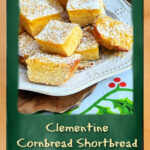 image of clementine cornbread shortbread