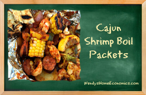 image of carolina cajun shrimp boil packet
