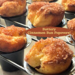 image of buttery cinnamon bun popovers