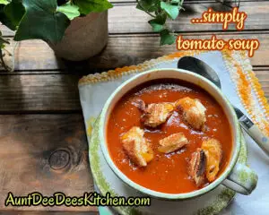 simply tomato soup